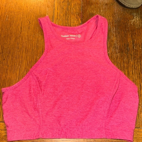 Outdoor Voices women’s cropped tank size medium - Picture 1 of 4
